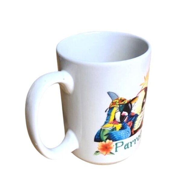 Caribbean Soul Parrot Party Tropical Birds Cocktails Ceramic Coffee Mug 8oz - Picture 7 of 14